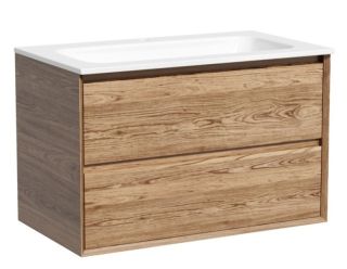 Подвесная тумба под раковину Sancos Marmi 2.0 MR2.080ECH 79см дуб чарльстон